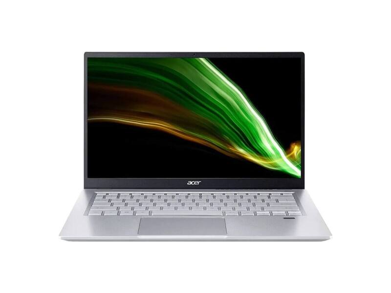 NX.AB1ER.018  Ультрабук Acer Swift 3 SF314-43-R16V Ryzen 5 5500U 8Gb SSD512Gb AMD Radeon 14'' IPS FHD (1920x1080) Eshell silver WiFi BT Cam