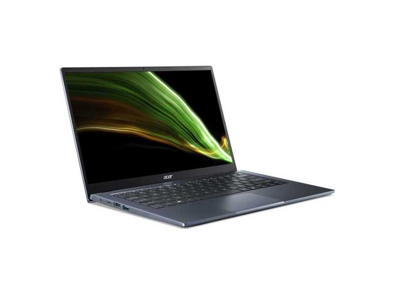 NX.ABNER.007  Ноутбук Acer SF314-511-521L Swift 14.0'' FHD(1920x1080) IPS/ Intel Core i5-1135G7 2.40GHz Quad/ 8GB+512GB SSD/ Integrated/ WiFi/ BT/ 1.0MP/ Fingerprint/ 3cell/ 1, 2 kg/ W11/ 1Y/ SILVER