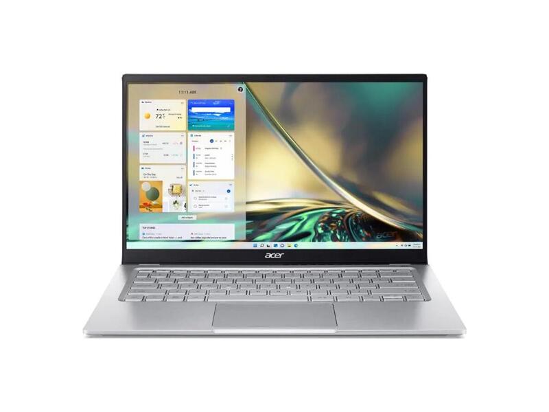 NX.KG3CD.003  Ноутбук Acer Swift Go 14 SFG14-41-R2U2 Ryzen 5 7530U 16Gb SSD512Gb AMD Radeon 14'' IPS FHD (1920x1080) Windows 11 Home silver WiFi BT Cam