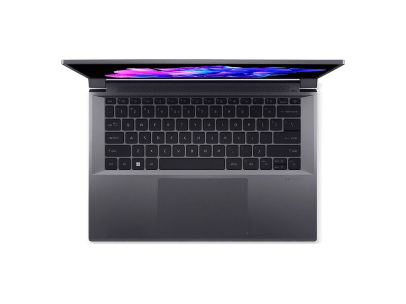 NX.KTUCD.001  Ноутбук ACER Swift X SFX14-72G-72DH 14.5'' (2880x1800 OLED (матовый))/ Intel Core Ultra 7 155H(1.4Ghz)/ 32768Mb/ 1024PCISSDGb/ noDVD/ Int:UMA/ Cam/ BT/ WiFi/ 50WHr/ 1.4kg/ Iron/ Win11Home 2