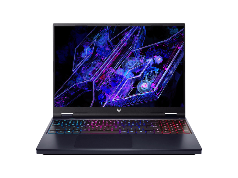 NH.QNPCD.002  Ноутбук ACER Predator Helios Neo 16 PHN16-72-713V 18''(2560x1600 (матовый) IPS)/ Intel Core i7 14700HX(2.1Ghz)/ 16384Mb/ 1024PCISSDGb/ noDVD/ Ext:nVidia GeForce RTX4050(6144Mb)/ Cam/ BT/ WiFi/ 65WHr/ 2.4kg/ Black/ Win11Home