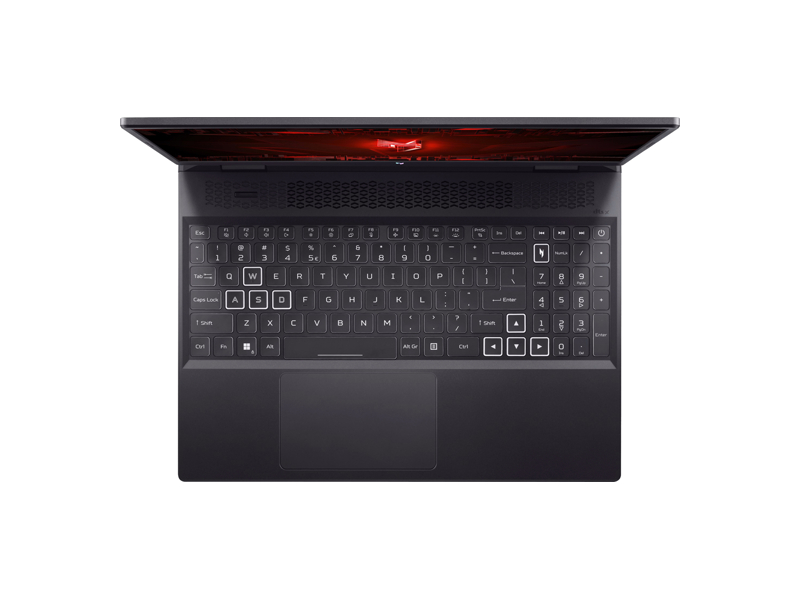 NH.QKCCD.004  Ноутбук ACER Aspire Nitro AN16-41-R3KB 16''(2560x1600 (матовый) IPS)/ AMD Ryzen 7 7735HS(3.2Ghz)/ 16384Mb/ 1024PCISSDGb/ noDVD/ Ext:nVidia GeForce RTX4060(8192Mb)/ Cam/ BT/ WiFi/ 50WHr/ 2.2kg/ Black/ Win11Home 1