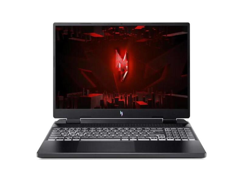 NH.QLJCD.002  Ноутбук Acer Nitro 16AN16-41 Ryzen 9 7940H/ 32Gb/ SSD1Tb/ 16''/ WQXGA/ 165Hz/ RTX 4070 8Gb/ noOS/ Black