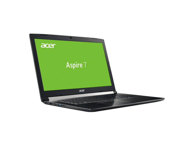 NH.GPFER.008  Ноутбук Acer Aspire 7 A717-71G-56CA 7 17.3'' FHD(1920x1080)/ Intel Core i5-7300HQ 2.50GHz Quad/ 8GB/ 1TB+128GB SSD/ GF GTX1060 6GB/ noDVD/ WiFi/ BT/ 1.0MP/ SDXC/ 4cell/ 2.90kg/ W10/ 1Y/ BLACK