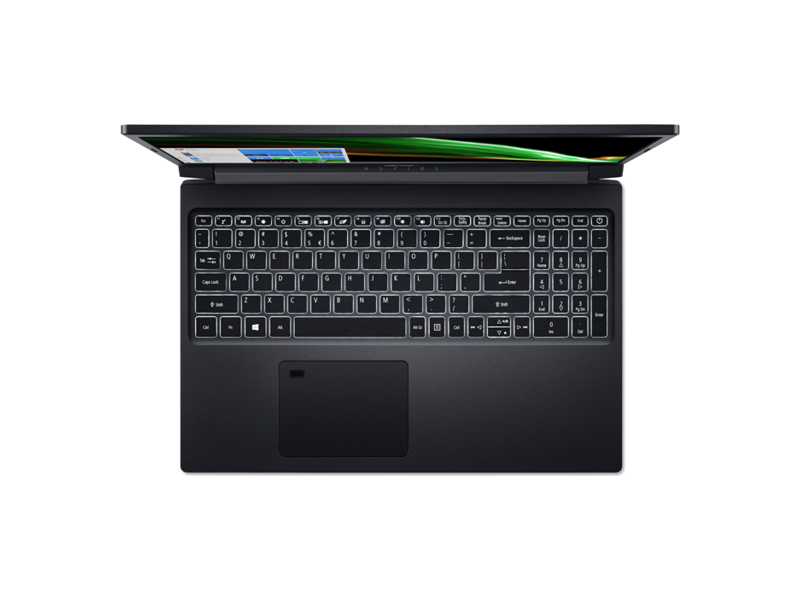 NH.Q8QER.002  Ноутбук Acer Aspire 7 A715-41G-R75P Ryzen 5 3550H/ 8Gb/ SSD256Gb/ nVidia GeForce GTX 1650 Ti 4Gb/ 15.6''/ FHD (1920x1080)/ Linux/ black/ WiFi/ BT/ Cam 1