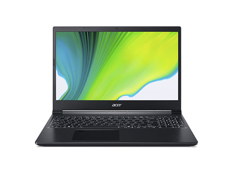 NH.Q99ER.004  Ноутбук Acer Aspire 7 A715-75G-77G7 Aspire 7 15.6'' FHD(1920x1080) IPS nonGLARE/ Intel Core i7-10750H 2.60GHz Hexa/ 16 GB+512GB SSD/ GF GTX1650 4 GB/ WiFi/ BT/ 1 MP/ Fingerprint/ 3cell/ 2, 15 kg/ noOS/ 1Y/ BLACK 1