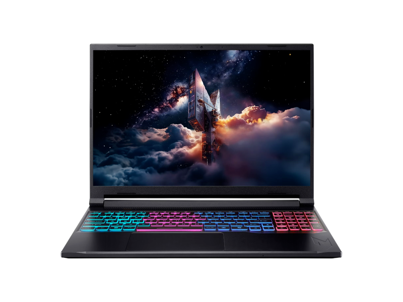 NH.U03CD.001  Ноутбук ACER Aspire Nitro V165AI ANV16S-41-R0ZT/ 16''/ AMD Ryzen 5 240H/ 16GB/ 512GB SSD/ NVIDIA GeForce RTX 5060 8GB/ DOS/ silver/ Wi-Fi/ BT/ CAM/ USB