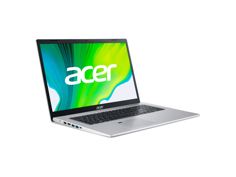 NX.A5FER.002  Ноутбук Acer Aspire A517-52G-554V 17.3'' FHD(1920x1080) IPS/ Intel Core i5-1135G7 2.40GHz Quad/ 8GB+512GB SSD/ Integrated/ WiFi/ BT/ 1.0MP/ Fingerprint/ 3cell/ 2, 6 kg/ W10Pro/ 3Y/ SILVER