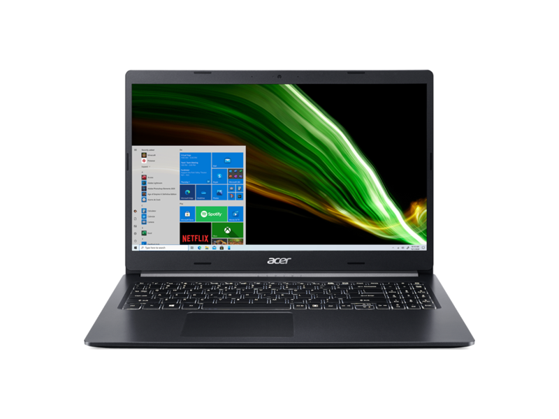 NX.A84EP.00E  Ноутбук Acer Aspire 5 A515-45-R58W 15.6''(1920x1080)/ AMD Ryzen 5 5500U(2.1Ghz)/ 8192Mb/ 512SSDGb/ noDVD/ Int:UMA/ Cam/ BT/ WiFi/ 1.76kg/ Black/ Win11Home + EN kbd 1