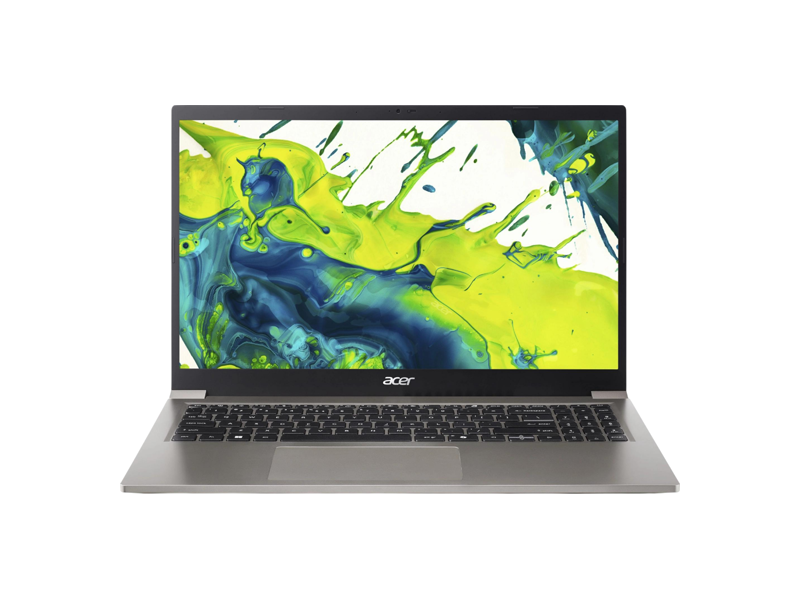 NX.D2MCD.002  Ноутбук Acer Aspire AL15-33P-C0P8/ 15.6''/ Intel N150/ 8GB/ 512GB SSD/ Intel UHD/ (1920x1080)/ DOS/ silver/ Wi-Fi/ BT/ CAM/ 3xUSB/ HDMI
