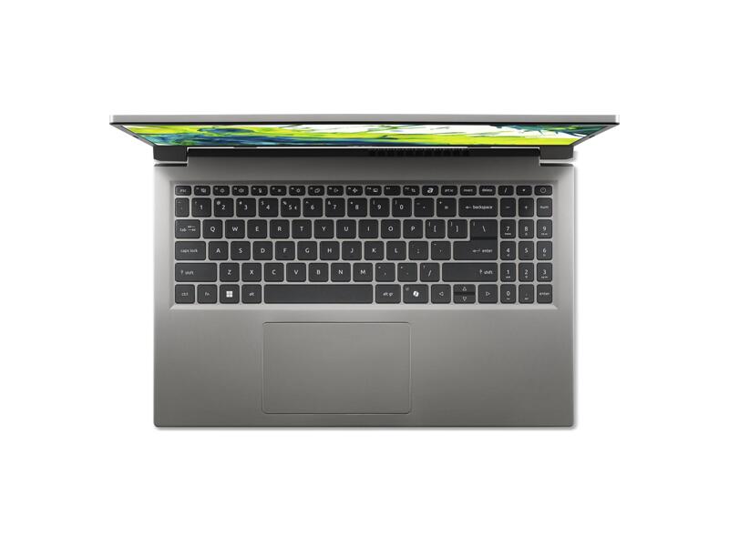 NX.D2MCD.002  Ноутбук Acer Aspire AL15-33P-C0P8/ 15.6''/ Intel N150/ 8GB/ 512GB SSD/ Intel UHD/ (1920x1080)/ DOS/ silver/ Wi-Fi/ BT/ CAM/ 3xUSB/ HDMI 1