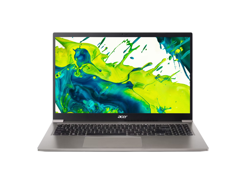 NX.D2MEM.001  Ноутбук Acer Aspire Lite AL15-33P-3809/ 15.6''/ Intel Core 3 N355/ 8GB/ 512GB SSD/ Intel UHD/ (1920x1080)/ DOS/ silver/ Wi-Fi/ BT/ CAM/ 2xUSB/ USB-C/ HDMI