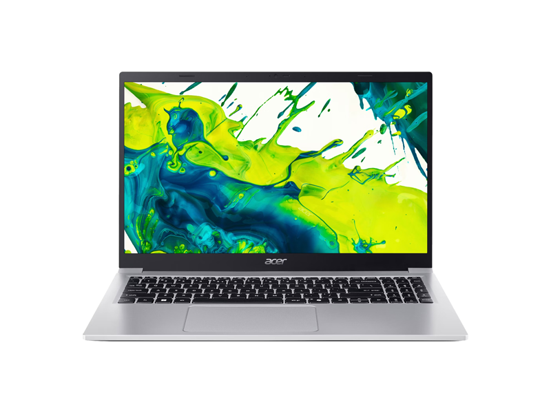 NX.D2MER.001  Ноутбук ACER Aspire Lite AL15-33P-32EH/ 15.6''/ Intel Core 3 N355/ 8GB/ 512GB SSD/ Intel HD/ (1920x1080)/ DOS/ iron/ Wi-Fi/ BT/ CAM/ 2xUSB/ USB-C/ HDMI
