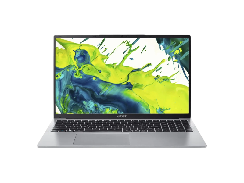 NX.D4MCD.001  Ноутбук ACER Aspire Lite AL17-31P-35NA/ 17.3''/ Intel N355/ 8GB/ 512GB SSD/ Intel HD/ (1600x900)/ DOS/ silver/ Wi-Fi/ BT/ CAM/ USB
