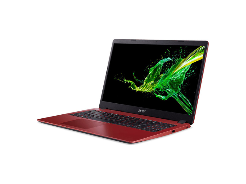 NX.HS7ER.00K  Ноутбук Acer Aspire 3 A315-56-38UN Core i3 1005G1 8Gb SSD512Gb UMA 15.6'' FHD (1920x1080) Eshell red WiFi BT Cam