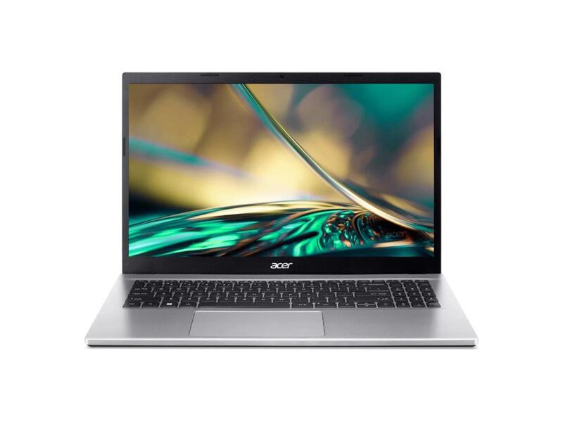 NX.K6SER.00C  Ноутбук Acer Aspire 3 A315-59-36C1 Slim Core i3 1215U 8Gb SSD512Gb Intel UHD Graphics 15.6'' IPS FHD (1920x1080) Eshell silver WiFi BT Cam