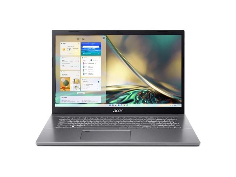 NX.K9QER.006  Ноутбук Acer Aspire 5 A517-53G-57MW Core i5 1240P 16Gb SSD512Gb NVIDIA GeForce RTX 2050 4Gb 17.3'' IPS FHD (1920x1080) Eshell grey WiFi BT Cam (NX.K9QER.006)