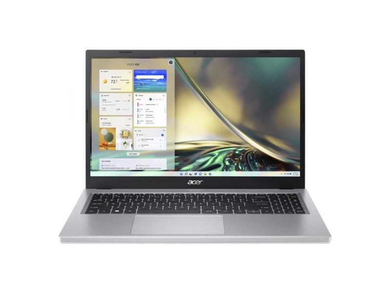 NX.KDEER.009  Ноутбук Acer Aspire 3 A315-24P-R16W Ryzen 3 7320U 8Gb SSD256Gb AMD Radeon 15.6'' IPS FHD (1920x1080) Eshell silver WiFi BT Cam