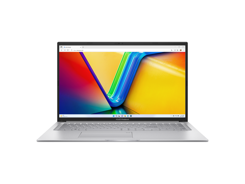 90NB10F2-M00K70  Ноутбук ASUS X1704ZA-AU447/ 17.3''/ Intel Core i3 1215U/ 16GB/ 512GB SSD/ Intel UHD Graphics/ 1920x1080/ DOS/ холодное серебро/ Wi-Fi/ BT/ CAM/ 3xUSB/ HDMI