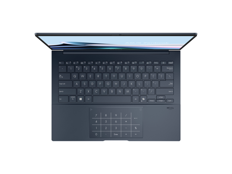 90NB14W1-M009N0 Ноутбук ASUS UX3405CA-PP188/ 14''/ Intel Core Ultra 9 285H/ 16GB/ 1TB SSD/ Intel Arc/ (2880x1800)/ DOS/ Ponder Blue/ Wi-Fi/ BT/ CAM/ USB/ HDMI 1