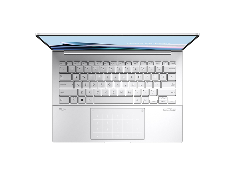 90NB14W2-M013J0  Ноутбук Asus UX3405CA-PP733/ 14''/ / Intel Ultra 9 285H/ 32GB/ 1TB SSD/ Intel Arc/ (2880x1800)/ DOS/ Foggy Silver/ Wi-Fi/ BT/ CAM/ Thunderbolt/ USB/ 2xUSB-C/ HDMI 1