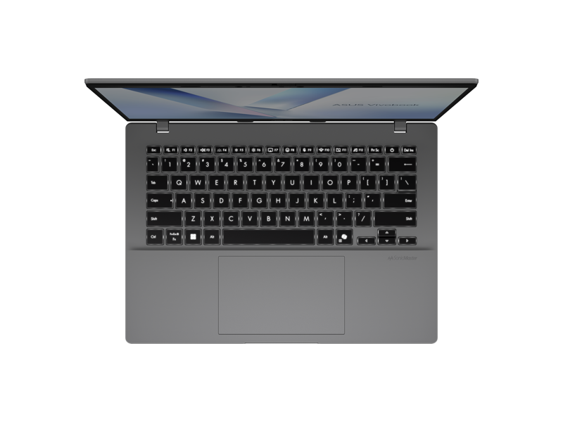 90NB1603-M007F0  Ноутбук ASUS X1407QA-LY099W/ 14''/ Qualcomm Snapdragon X X1-26-100/ 16GB/ 1TB SSD/ Qualcomm Adreno/ (1920 x 1200)/ Win11Home/ Cool Silver/ Wi-Fi/ BT/ CAM/ 2xUSB/ 2xUSB-C/ HDMI 3