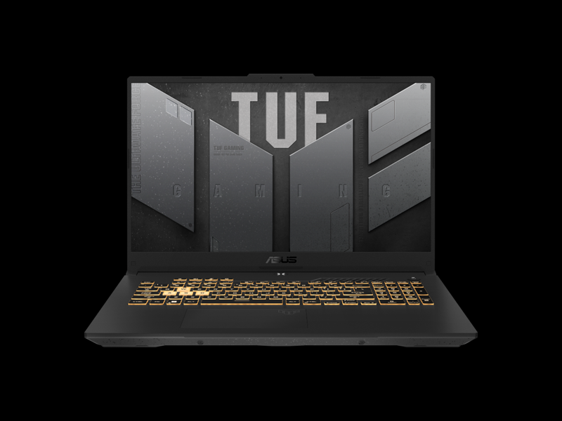 90NR0FI5-M00750  Ноутбук ASUS TUF F17 FX707VI-HX106/ 17.3''/ Intel Core i7 13620H/ 16GB/ 1TB SSD/ nVidia GeForce RTX4070 8GB/ 1920x1080/ DOS/ серый/ Wi-Fi/ BT/ CAM/ Thunderbolt/ USB/ HDMI/ RJ45