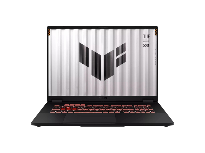 90NR0MG1-M001D0  Ноутбук Asus TUF Gaming A18 FA808PP-S8034/ 18''/ AMD Ryzen 9 8940HX/ 16GB/ 512GB SSD/ NVIDIA GeForce RTX 5070 8GB/ (1920x1200)/ DOS/ grey/ Wi-Fi/ BT/ CAM/ / 4xUSB/ 2xUSB-C/ HDMI/ RJ45