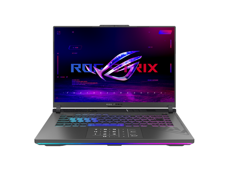 90NR0C61-M00YZ0  Ноутбук ASUS ROG Strix G16 G614JV-N4190 16''(2560x1600 (матовый, 240Hz, 3ms) IPS)/ Intel Core i7 13650HX(2.6Ghz)/ 16384Mb/ 512PCISSDGb/ noDVD/ Ext:nVidia GeForce RTX4060(8192Mb)/ Cam/ BT/ WiFi/ 90WHr