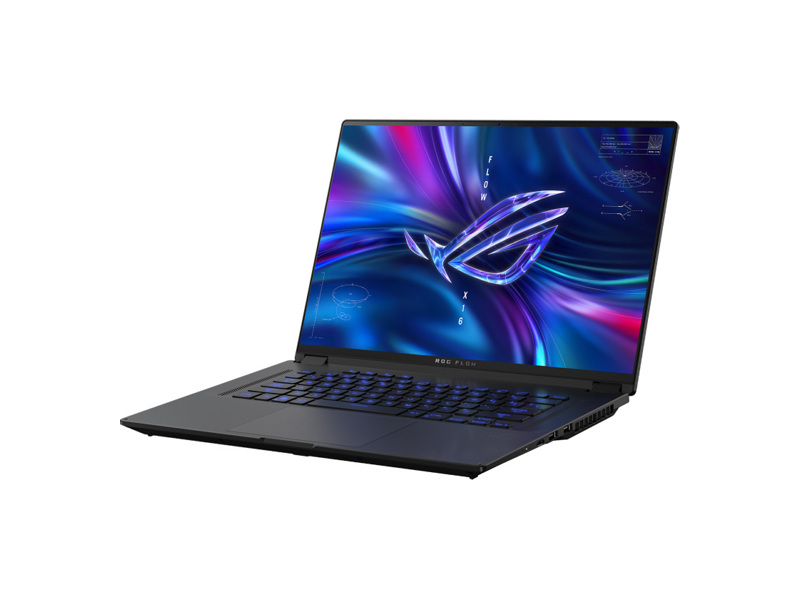 90NR0D11-M00370  Ноутбук ASUS ROG Flow X16 GV601VV-NF055 16''(2560x1600 mini LED)/ Touch/ Intel Core i9 13900H(2.6Ghz)/ 16384Mb/ 1024PCISSDGb/ noDVD/ Ext:nVidia GeForce RTX4060(8192Mb)/ Cam/ BT/ WiFi/ 90WHr/ 2kg/ Off Black