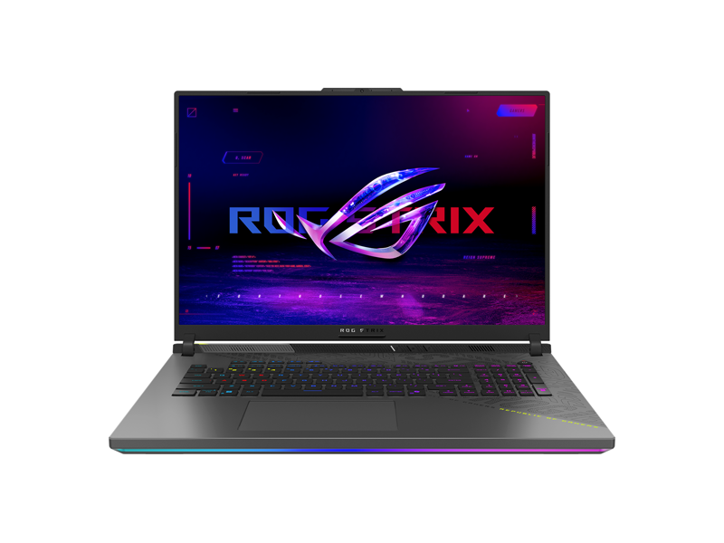 90NR0L29-M003Y0  Ноутбук ASUS ROG Strix G814PM-S8074/ 18''/ AMD Ryzen 9 8940HX/ 16GB/ 1TB SSD/ NVIDIA GeForce RTX 5060 8GB/ (2560x1600)/ DOS/ grey/ Wi-Fi/ BT/ CAM/ 2xUSB/ 2xUSB-C/ HDMI/ RJ45