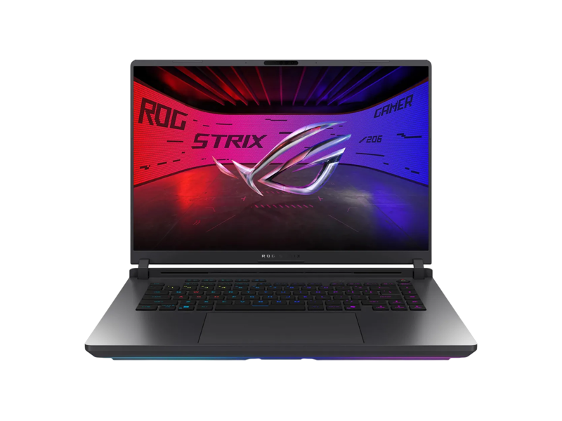 90NR0LB1-M00950  Ноутбук ASUS ROG Strix G16 G615JMR-S5202/ 16''/ Intel Core i7 14650HX/ 16GB/ 1TB SSD/ NVIDIA GeForce RTX 5060 8GB/ (2560x1600)/ DOS/ grey/ Wi-Fi/ BT/ CAM/ Thunderbolt/ 3xUSB/ USB-C/ HDMI/ RJ45