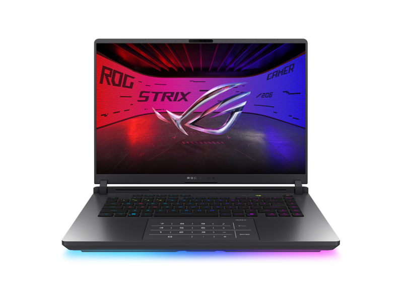 90NR0LB1-M00KA0  Ноутбук Asus ROG Strix G16 G615JMR-TS414/ 16''/ Intel Core i7 14650HX/ 16GB/ 512GB SSD/ NVIDIA GeForce RTX 5060 8GB/ (2560x1600)/ DOS/ grey/ Wi-Fi/ BT/ CAM/ 2xUSB/ 2xUSB-C/ HDMI/ RJ45
