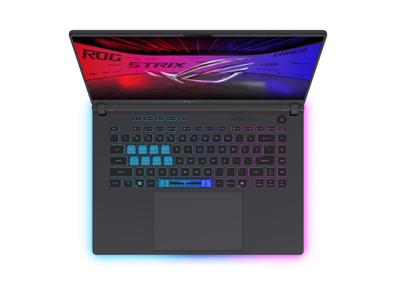 90NR0LL1-M00210  Ноутбук Asus ROG Strix G16 G615JHR-S5058/ 16''/ Intel Core i7 14650HX/ 16GB/ 1TB SSD/ NVIDIA GeForce RTX5050 8GB/ (2560x1600)/ DOS/ grey/ Wi-Fi/ BT/ CAM/ Thunderbolt/ 3xUSB/ USB-C/ HDMI/ RJ45 2