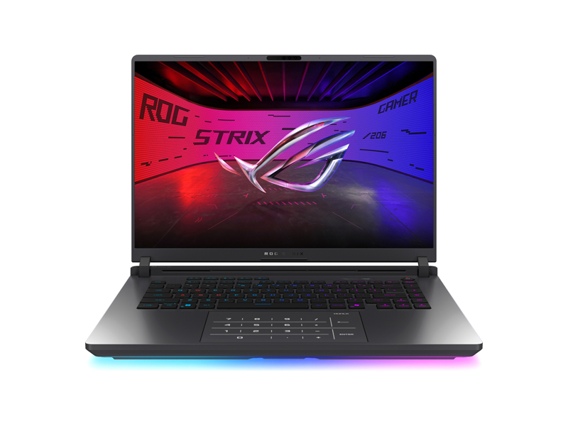 90NR0LR1-M004Y0  Ноутбук ASUS ROG Strix G16 G615LR-S5132/ 16''/ Intel Ultra 9 275HX/ 16GB/ 1TB SSD/ NVIDIA GeForce RTX 5070 Ti 12GB/ (2560x1600)/ DOS/ Eclipse Gray/ Wi-Fi/ BT/ CAM/ 2xThunderbolt/ 3xUSB/ HDMI/ RJ45