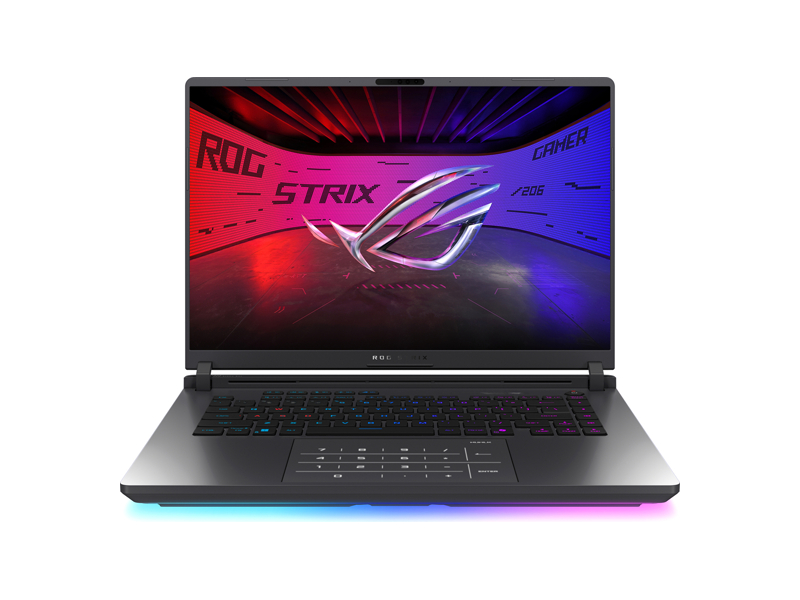90NR0LR1-M00670  Ноутбук ASUS ROG Strix G16 G615LR-S5162/ 16''/ Intel Ultra 7 255HX/ 16GB/ 1TB SSD/ NVIDIA GeForce RTX 5070 Ti 12GB/ (2560x1600)/ DOS/ Eclipse Gray/ Wi-Fi/ BT/ CAM/ 2xThunderbolt/ 3xUSB/ HDMI/ RJ45
