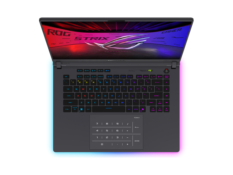 90NR0LR1-M009A0  Ноутбук Asus ROG Strix G16 G615LR-S5222/ 16''/ Intel Core Ultra 9 275HX/ 32GB/ 1TB SSD/ NVIDIA GeForce RTX5070Ti 12GB/ (2560x1600)/ DOS/ grey/ Wi-Fi/ BT/ CAM/ 2xThunderbolt/ USB/ HDMI/ RJ45 3