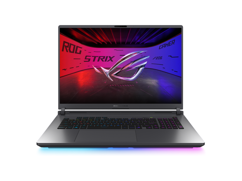 90NR0LT1-M00H30  Ноутбук Asus ROG Strix G18 G815LR-TT344/ 18''/ Intel Ultra 9 290HX Plus/ 32GB/ 1TB SSD/ NVIDIA GeForce RTX5070Ti 12GB/ (2560x1600)/ DOS/ grey/ Wi-Fi/ BT/ CAM/ 3xUSB/ 2xUSB-C/ HDMI/ RJ45