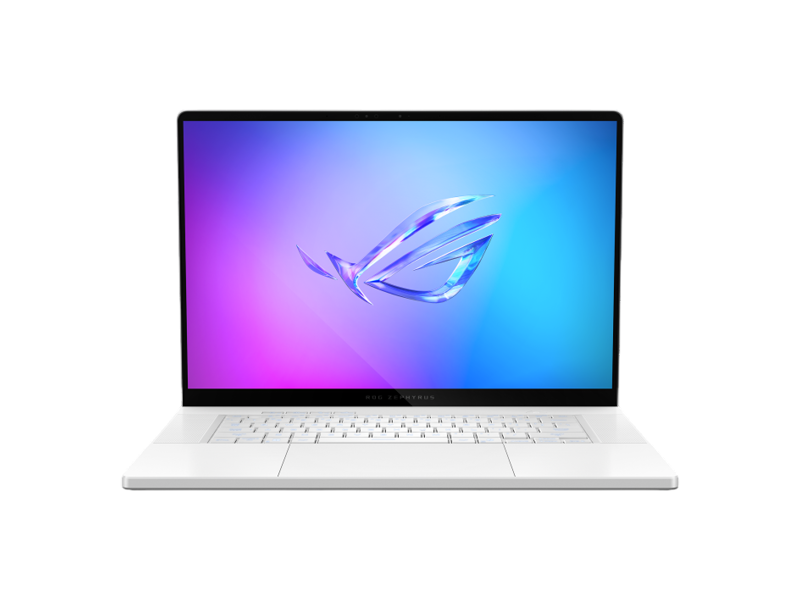90NR0M22-M003X0  Ноутбук Asus ROG Zephyrus G16 GU605CM-QR082W/ 16''/ Intel Ultra 7 255H/ 32GB/ 1TB SSD/ nVidia GeForce RTX 5060 8GB/ (2560x1600)/ Win11Home/ Platinum White/ Wi-Fi/ BT/ CAM/ Thunderbolt/ 2xUSB/ USB-C/ HDMI/ DP