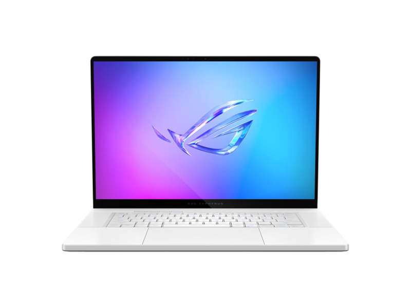90NR0M66-M006V0  Ноутбук ASUS ROG Zephyrus G16 GU605CX-QR077/ 16''/ Intel Core Ultra 9 285H/ 64GB/ 1TB SSD/ NVIDIA GeForce RTX 5090 24GB/ (2560x1600)/ DOS/ Platinum White/ Wi-Fi/ BT/ CAM/ Thunderbolt/ 2xUSB/ USB-C/ HDMI