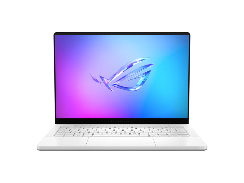 90NR0M82-M00200  Ноутбук ASUS ROG Zephyrus G14 GA403UM-QS038/ 14''/ AMD Ryzen 9 270/ 32GB/ 1TB SSD/ NVIDIA GeForce RTX 5060 8GB/ (2880x1800)/ DOS/ Platinum White/ Wi-Fi/ BT/ CAM/ 2xUSB/ USB-C/ HDMI