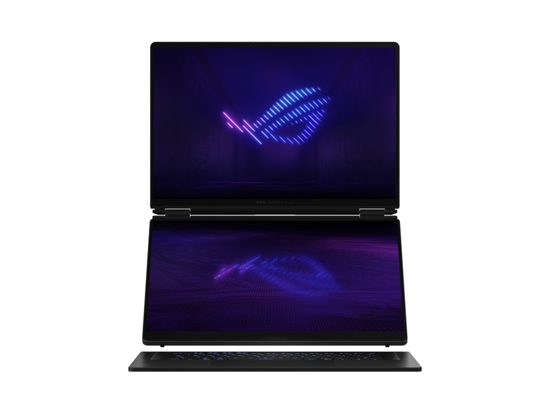 90NR0NT2-M00530  Ноутбук ASUS ROG Zephyrus Duo 16 GX651AX-SR118W/ 16''/ Intel Ultra 9 386H/ 64GB/ 1TB SSD/ NVIDIA GeForce RTX 5090 24GB/ (2880x1800)/ Win11Home/ grey/ Wi-Fi/ BT/ CAM/ 2xThunderbolt/ 2xUSB/ HDMI 1
