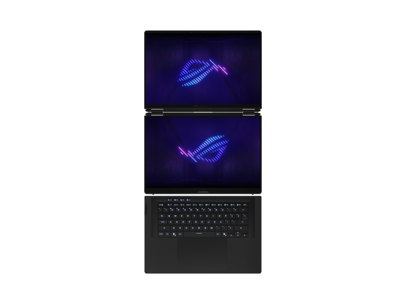 90NR0NT2-M00530  Ноутбук ASUS ROG Zephyrus Duo 16 GX651AX-SR118W/ 16''/ Intel Ultra 9 386H/ 64GB/ 1TB SSD/ NVIDIA GeForce RTX 5090 24GB/ (2880x1800)/ Win11Home/ grey/ Wi-Fi/ BT/ CAM/ 2xThunderbolt/ 2xUSB/ HDMI 2