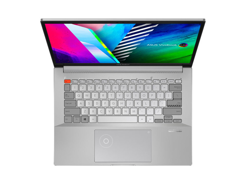 90NB0U44-M02400  Ноутбук ASUS Vivobook Pro Q3 14 N7400PC-KM010 Intel Core i7-11370H/ 16Gb/ 1Tb SSD/ 14, 0 OLED WQXGA+ (2880 x 1800) 90Hz/ GeForceRTX 3050 4Gb/ WiFi6/ BT/ FP/ Backlit KB/ No OS/ 1.4Kg/ Cool Silver/ Aluminum 1