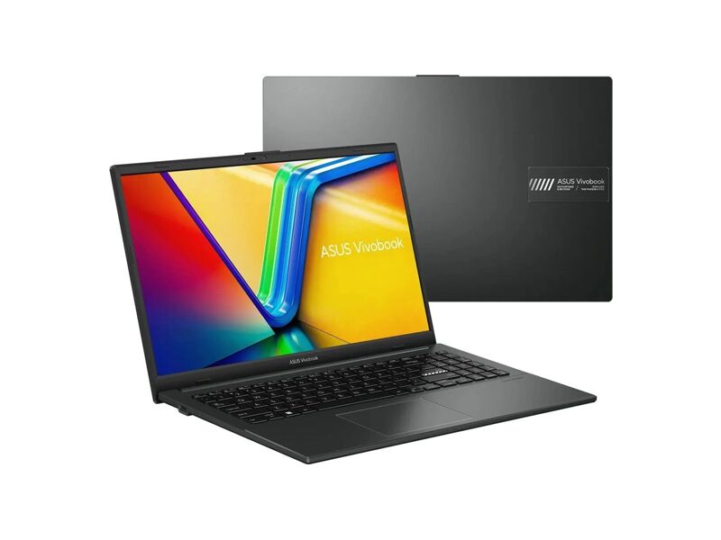 90NB0ZR2-M00F40  Ноутбук ASUS Vivobook Go 12 E1504FA-BQ344 AMD Ryzen 5 7520U/ 8GB/ SSD256Gb/ 15.6''/ FHD/ IPS/ noOS/ Mixed Black