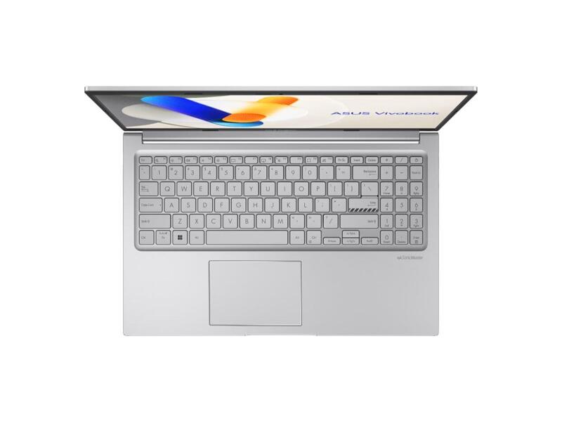 90NB10J2-M01E20  Ноутбук ASUS VivoBook Series X1504VA-NJ1150/ 15.6''/ Intel Core i7 1355U/ 16GB/ 1TB SSD/ Intel Iris Xe Graphics/ 1920x1080/ DOS серебристый/ Wi-Fi/ BT/ CAM/ 4xUSB/ HDMI
