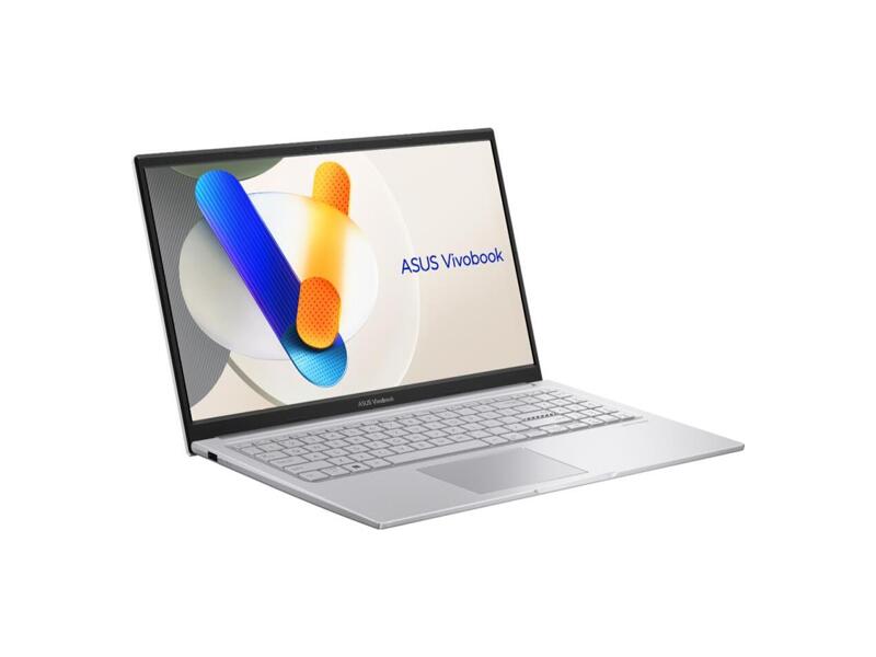 90NB10J2-M01E60  Ноутбук ASUS VivoBook Series X1504VA-NJ725/ 15.6''/ Intel Core i3 1315U/ 8GB/ 512 SSD/ Intel UHD Graphics/ 1920x1080/ DOS серебристый/ Wi-Fi/ BT/ CAM/ 4xUSB/ HDMI