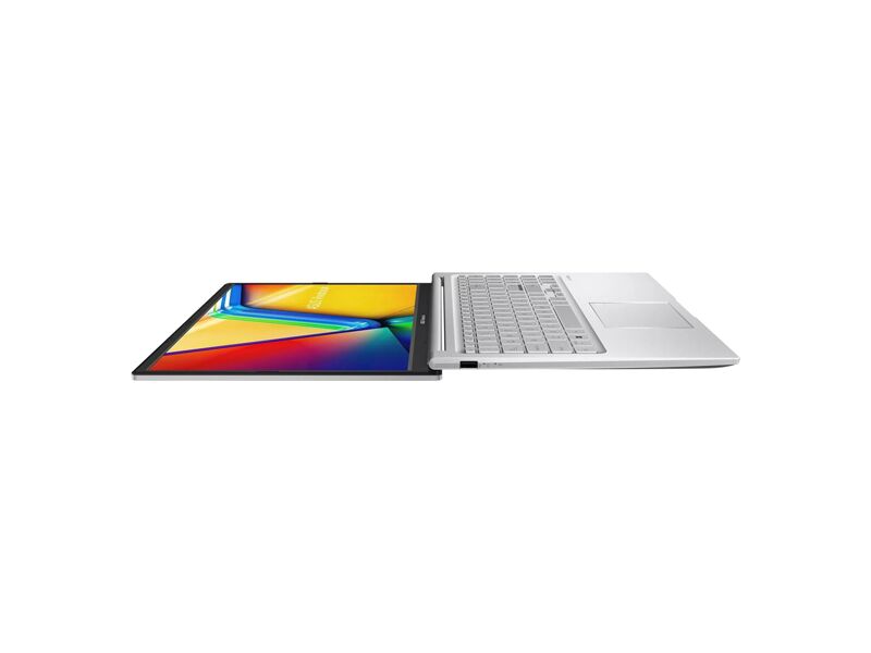90NB13Y2-M02FT0  Ноутбук ASUS VivoBook X1504VA-BQ4056/ 15.6''/ Intel Core 5 120U/ 16GB/ 512GB SSD/ Iris Xe/ (1920x1080)/ DOS/ silver/ Wi-Fi/ BT/ CAM/ 3xUSB/ USB-C/ HDMI 1