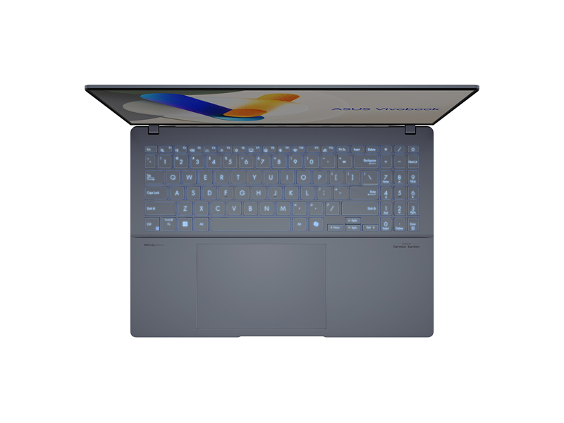 90NB1551-M009J0  Ноутбук ASUS Vivobook S16 S5606CA-RI174W/ 16''/ Intel Ultra 5 225H/ 32GB/ 1TB SSD/ Intel Arc/ (2880x1800)/ Win11Home/ Mist Blue/ Wi-Fi/ BT/ CAM/ 2xUSB/ HDMI 1