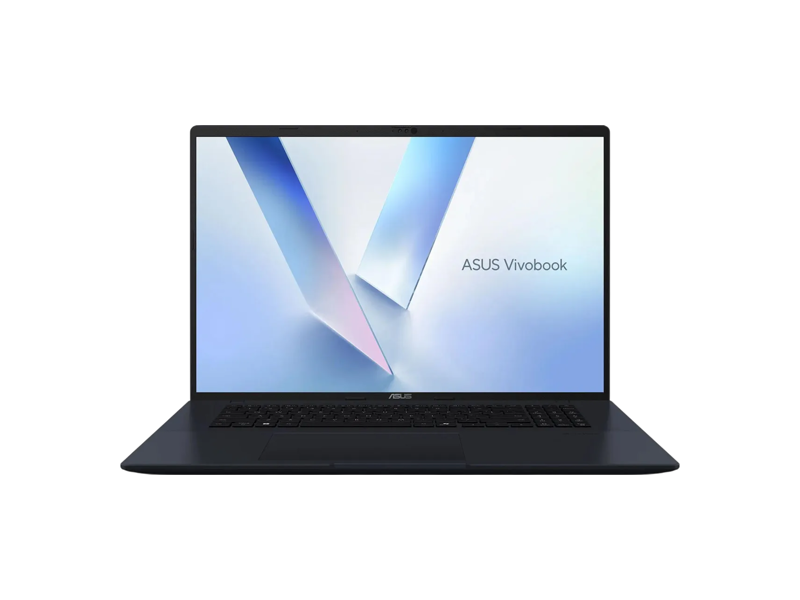 90NB17Y1-M00380  Ноутбук Asus VivoBook M1807GA-S8054/ 18''/ AMD Ryzen AI 7 445/ 32GB/ 1TB SSD/ AMD Radeon 840M/ (1920х1200)/ DOS/ blue/ Wi-Fi/ BT/ CAM/ 2xUSB/ 2xUSB-C/ HDMI